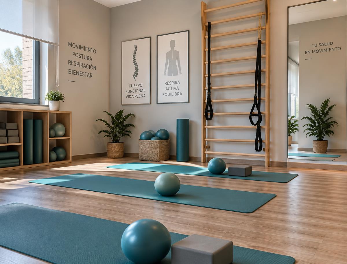 Sala de ejercicio terapéutico y gimnasia hipopresiva